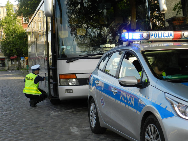 Na Dolnym Śląsku jest 16 stałych punktów kontroli autokarów / fot. Policja.pl